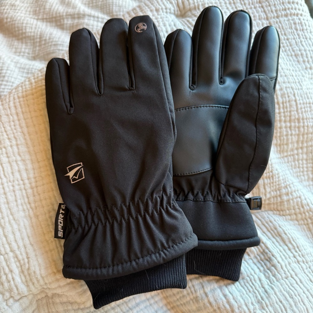 3M Thinsulate Black Insulated Gloves